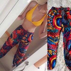 Colorful Zaful Jogger Pants